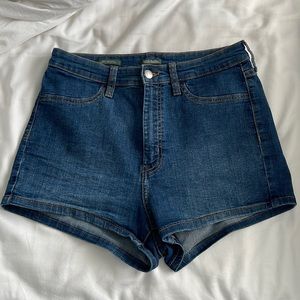 Target high waisted jean shorts